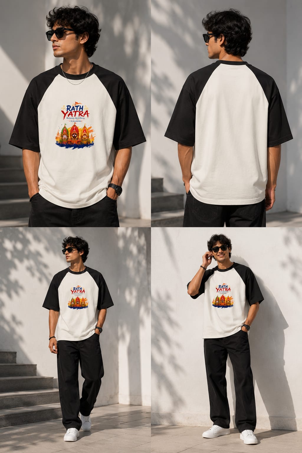 Unisex Oversized Raglan