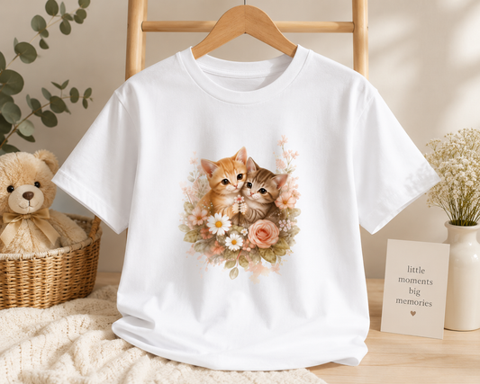 Girl's Crew Neck T-Shirt