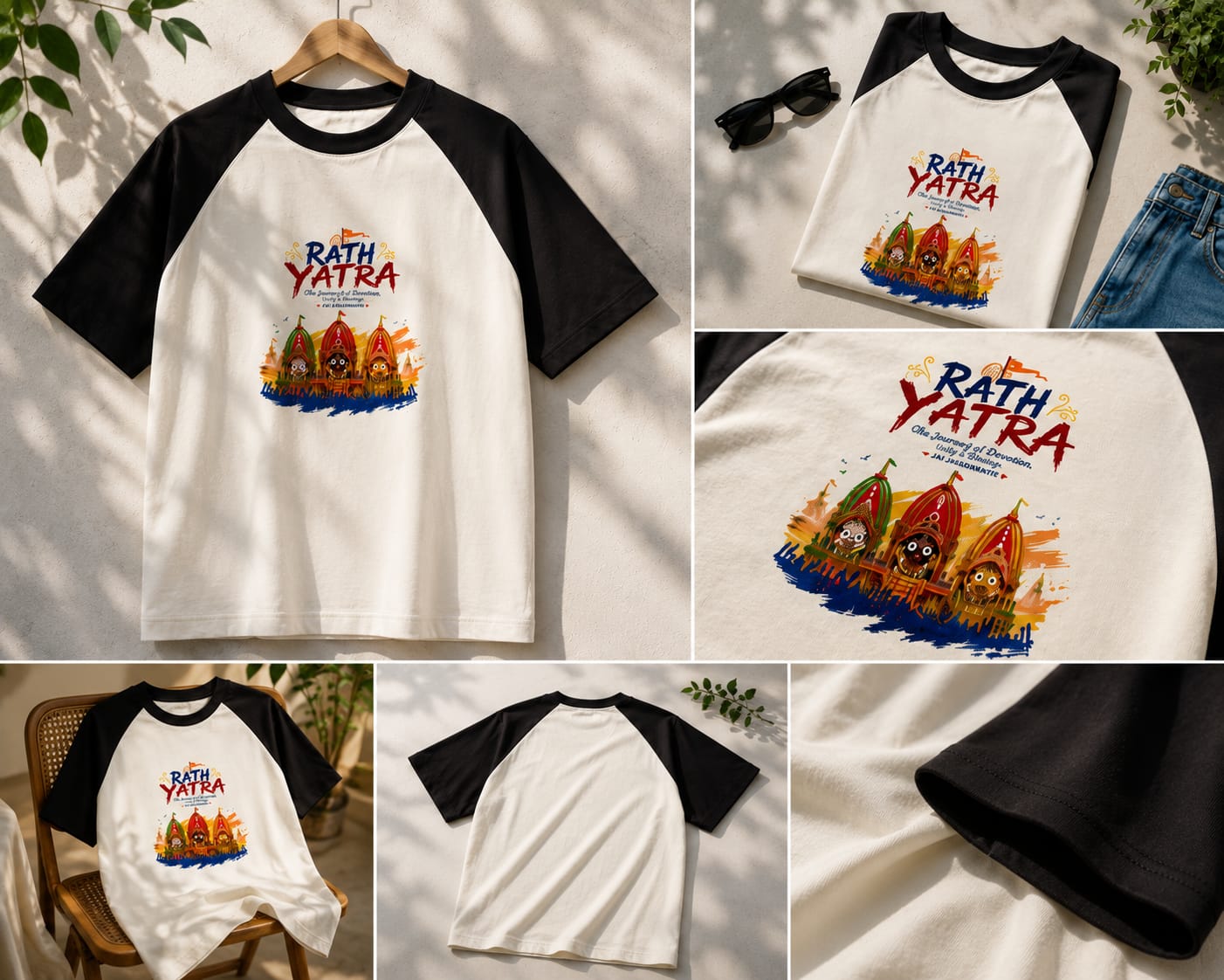 Unisex Oversized Raglan