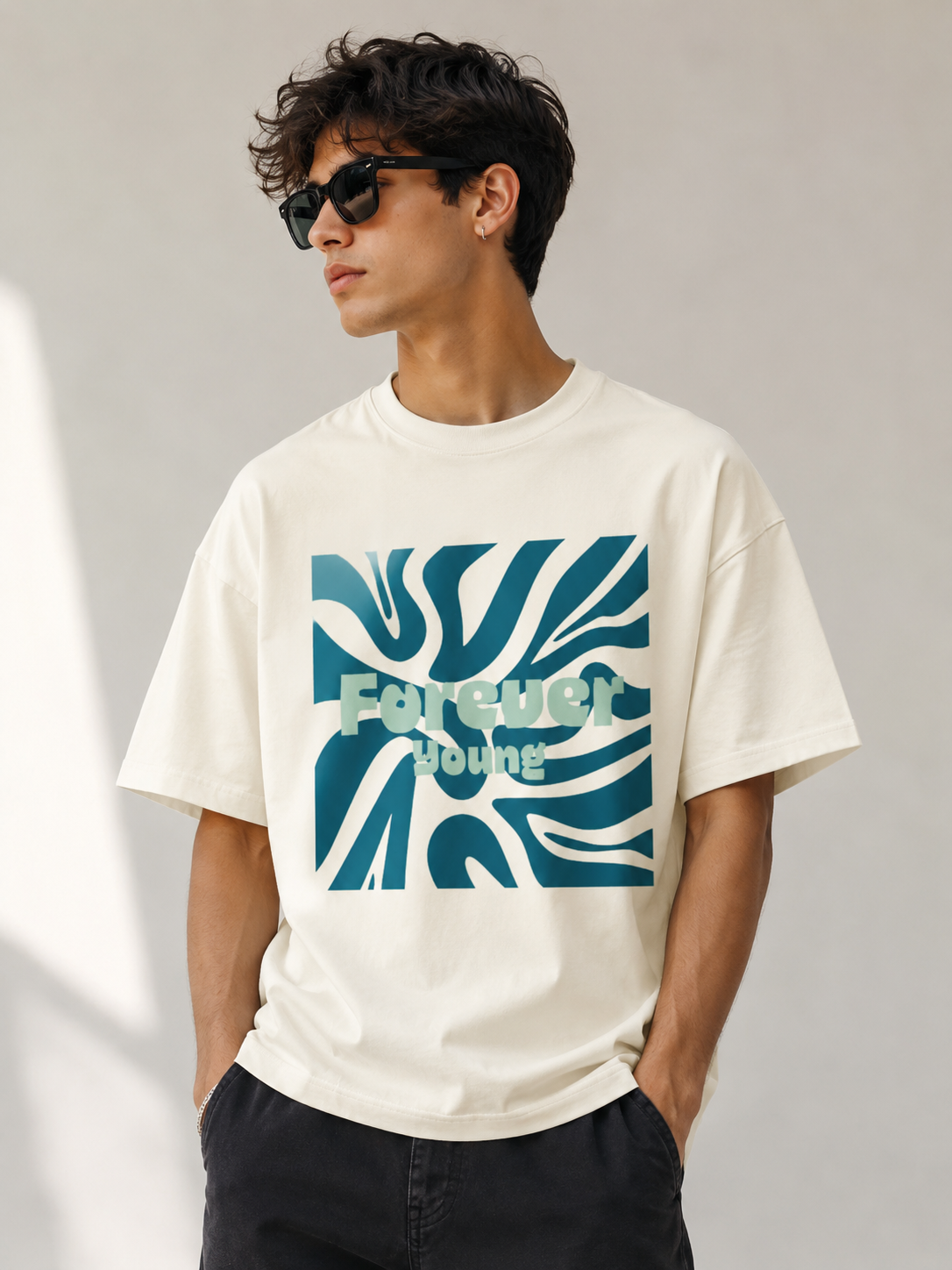 Unisex Terry Oversized Tee